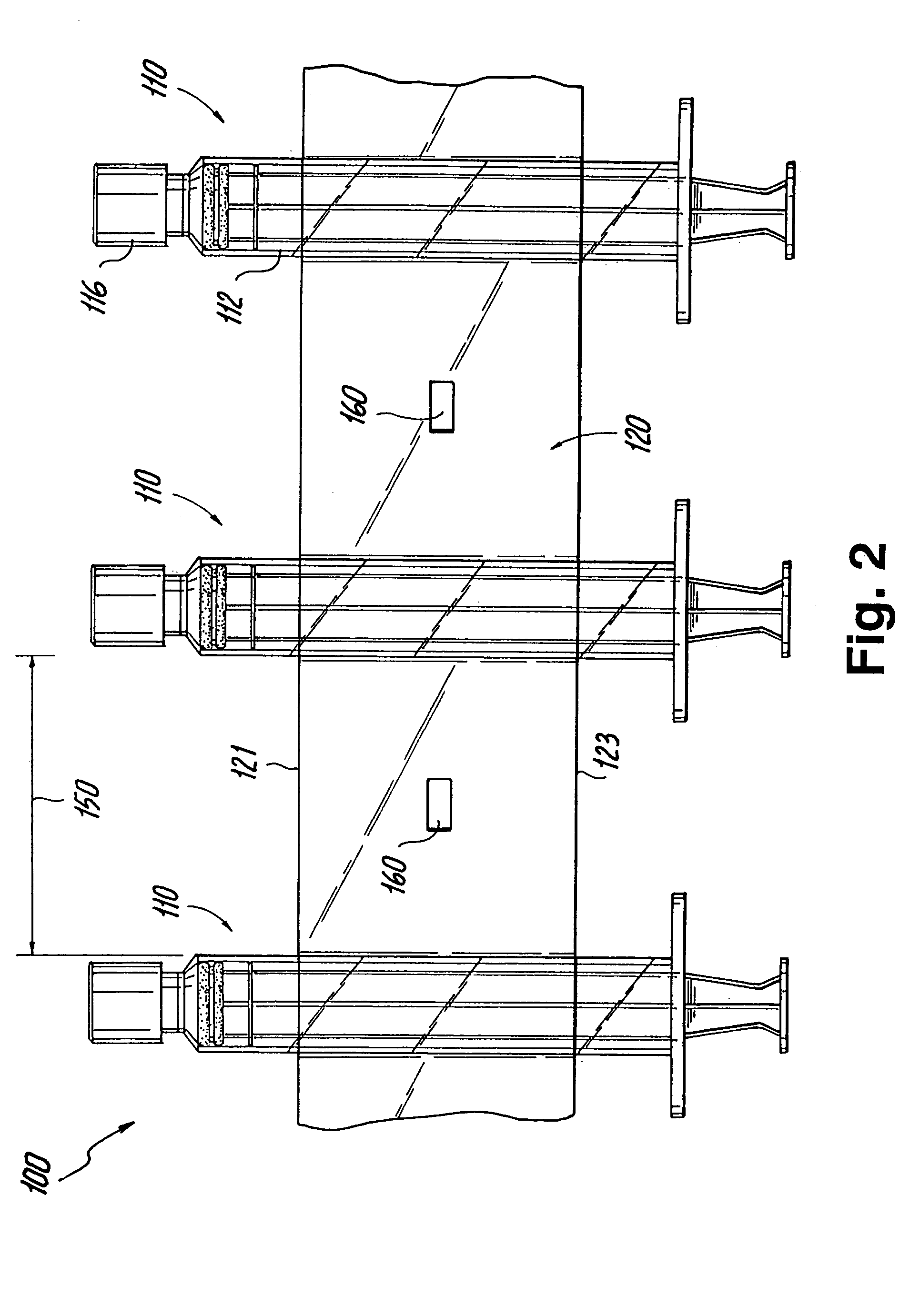 Syringe bandoleer with control feature