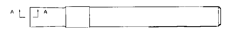 Method for processing nylon internal polygon and special cutter thereof