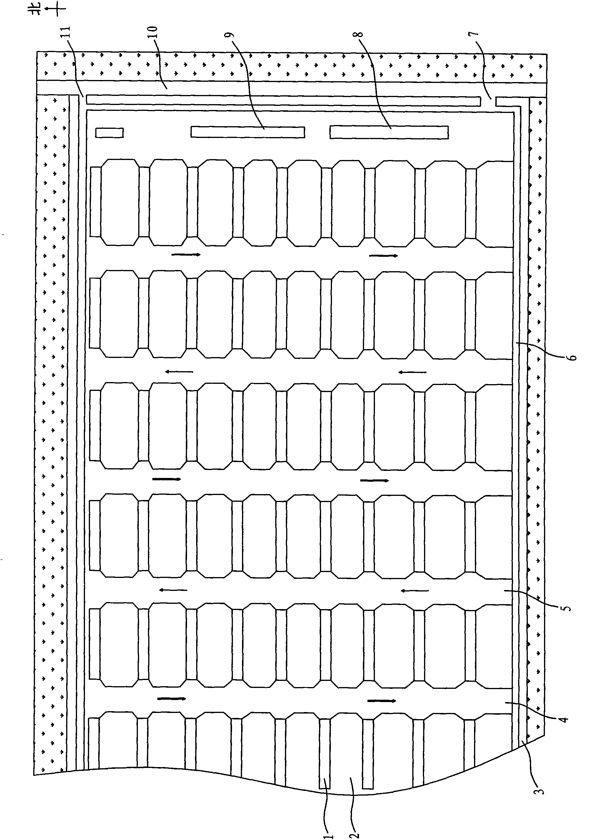 Original ecological pig farm and original ecological pig breeding method