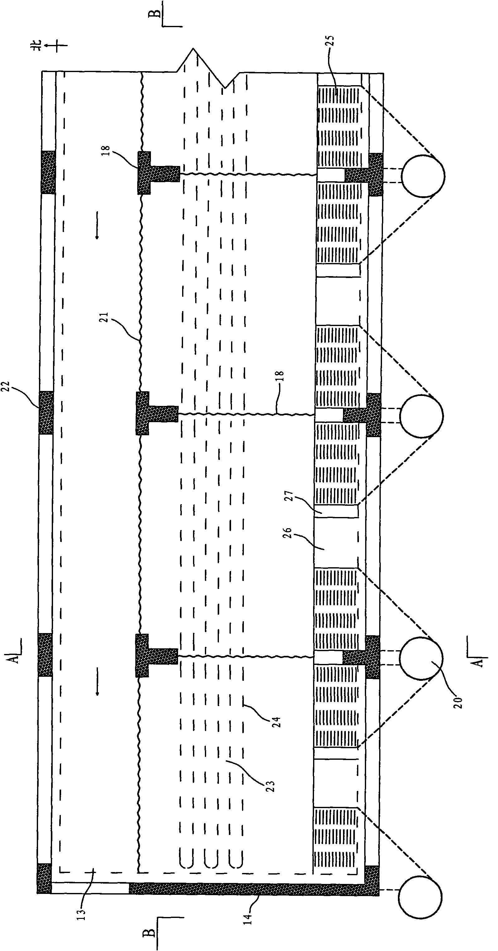 Original ecological pig farm and original ecological pig breeding method