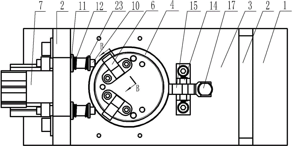 Movable clamping device