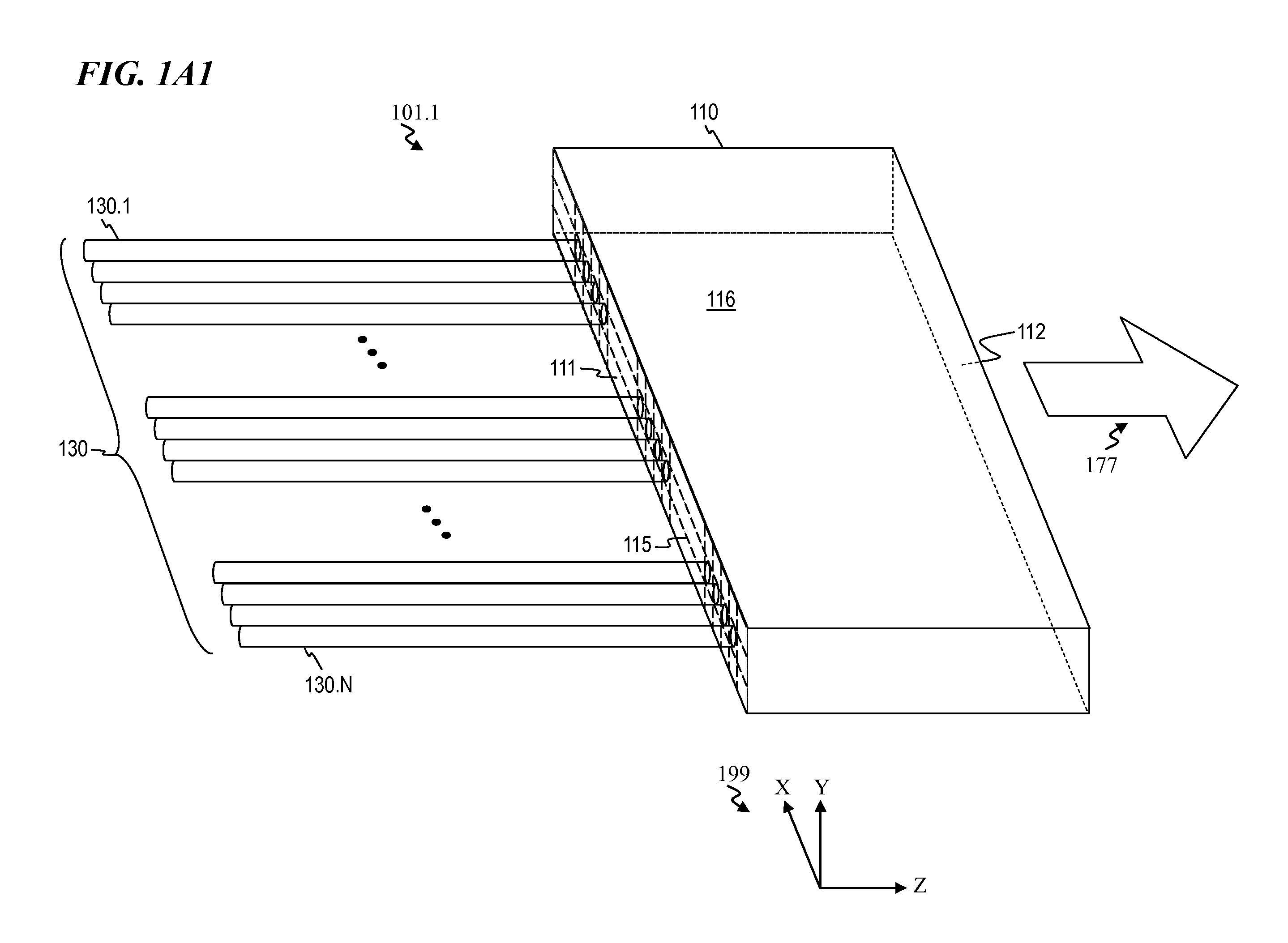 Optical-fiber array method and apparatus