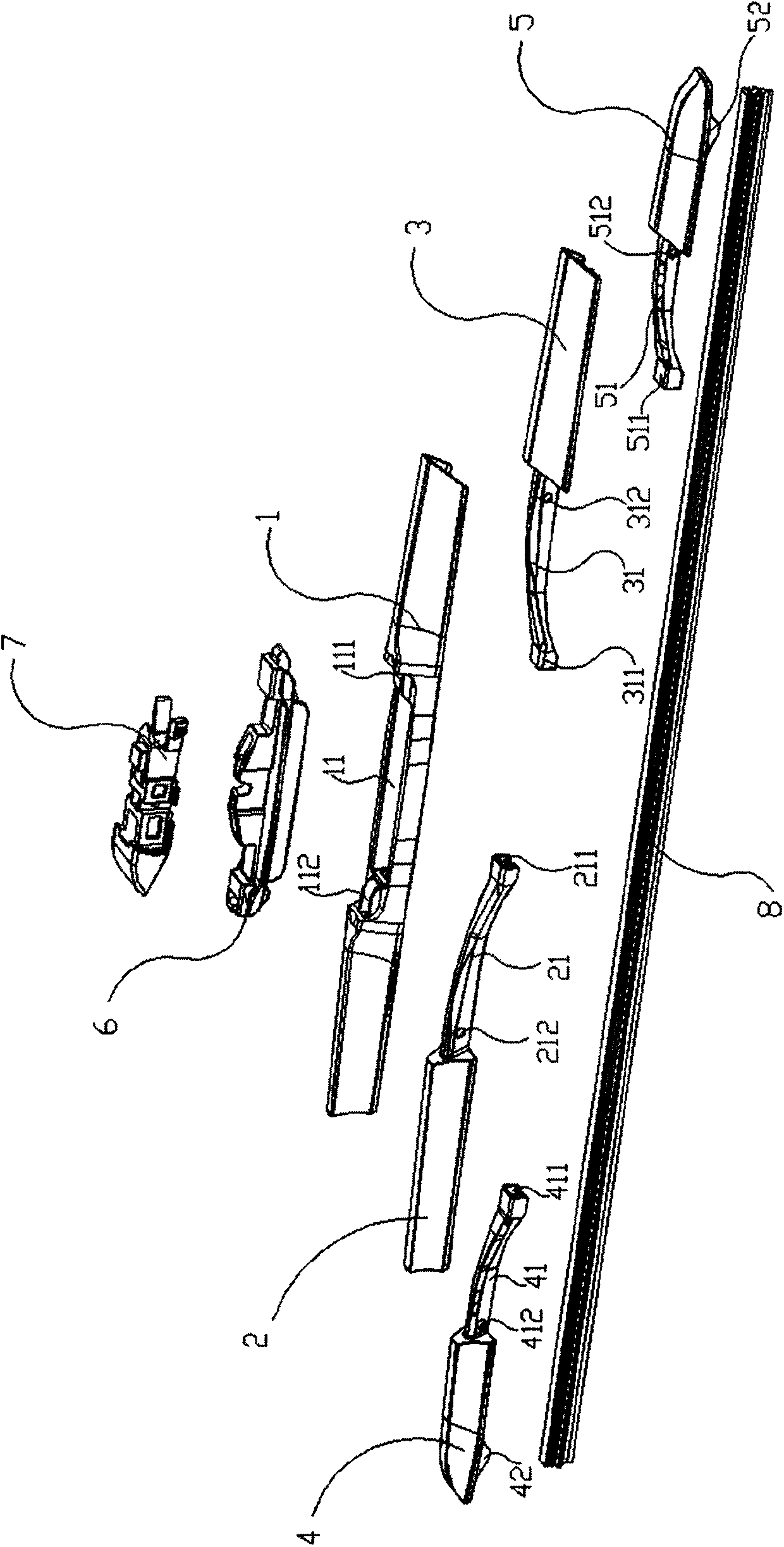 Multifunctional windshield wiper