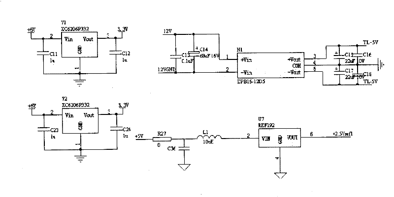 Two dimensional space running orbit tester based on double-shaft optical fiber gyroscope