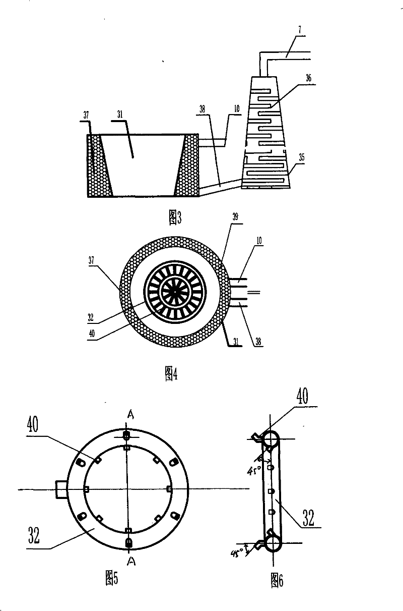 Biomass non-pressure gas making machine