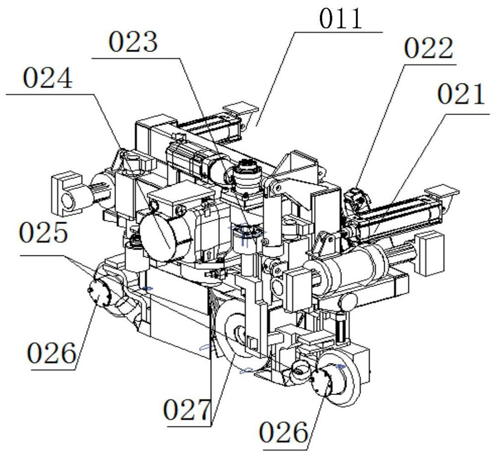 Rail trimming device and rail trimming vehicle