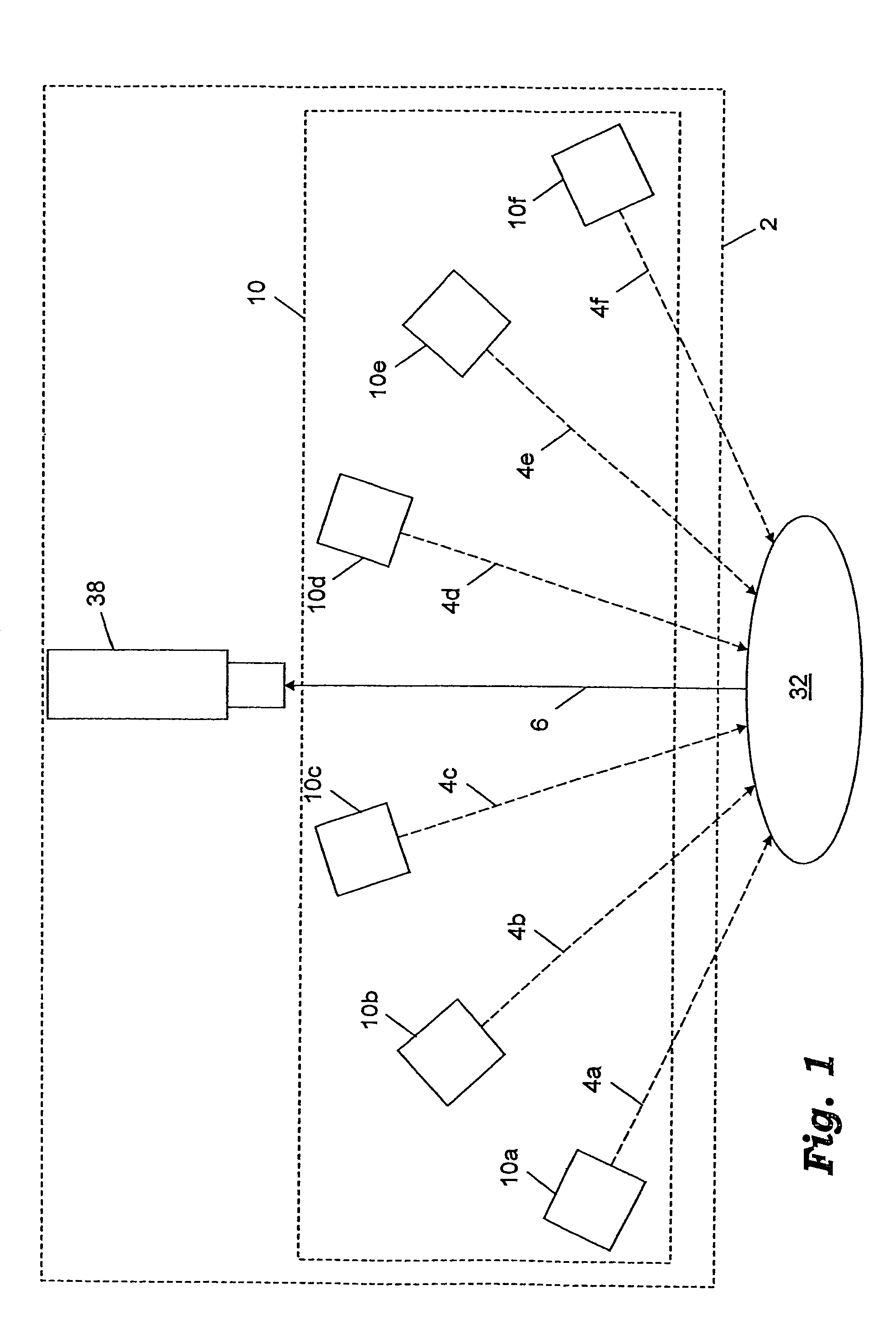 Projection of subsurface structure onto an object's surface