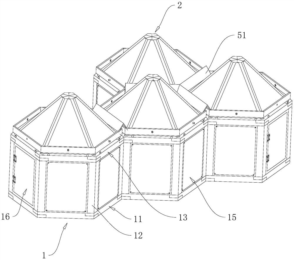 Heat-preservation and energy-saving assembly type house and assembly method thereof