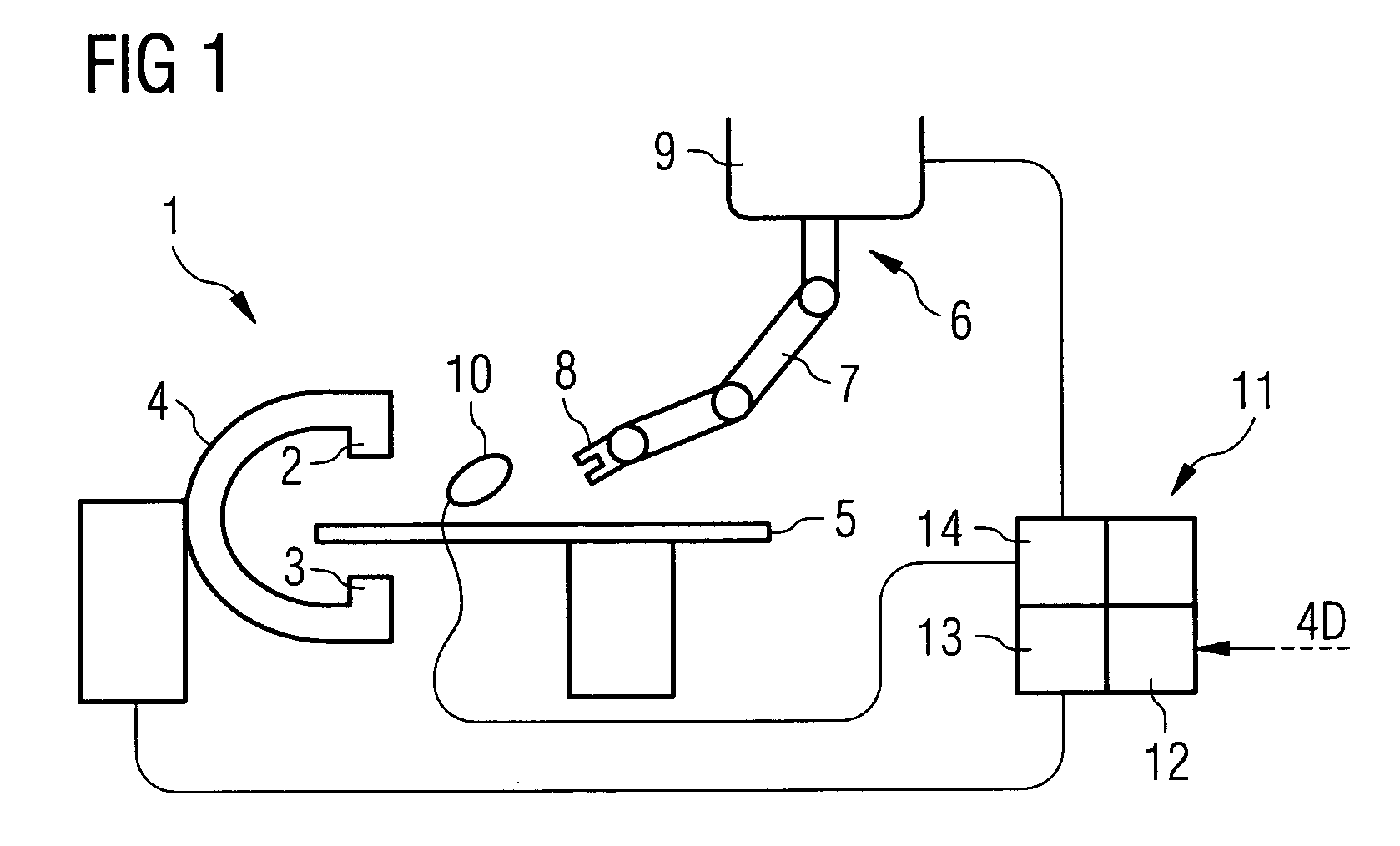 Arrangement for supporting a percutaneous intervention