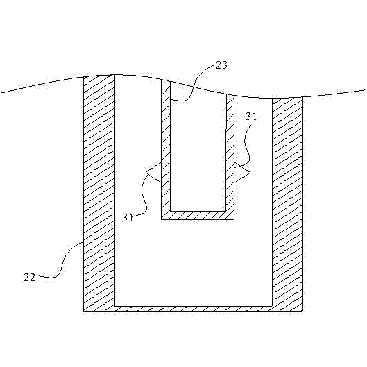 Near-shore seawater pollution and seafloor sludge clearing device