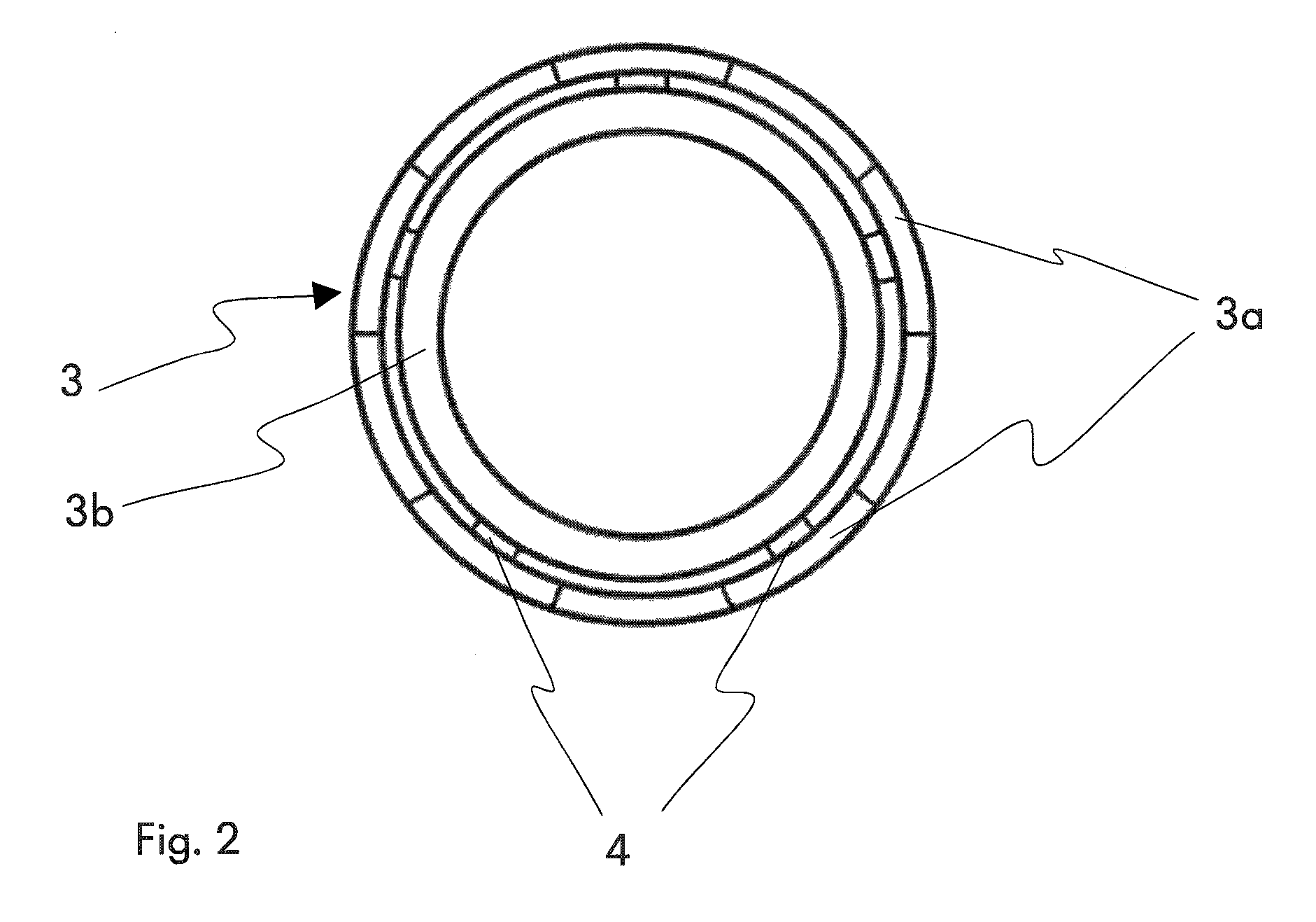 Arrangement on a component of a motor vehicle