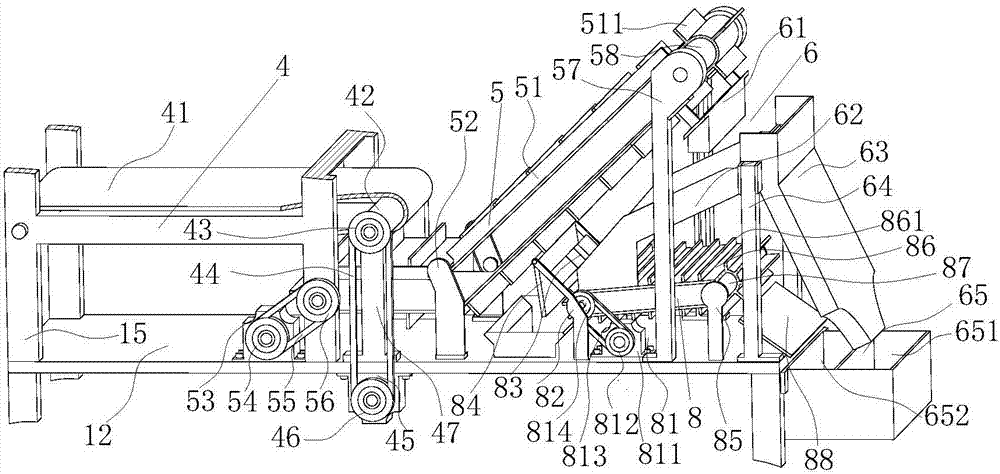 Multistage precision garbage sorting device