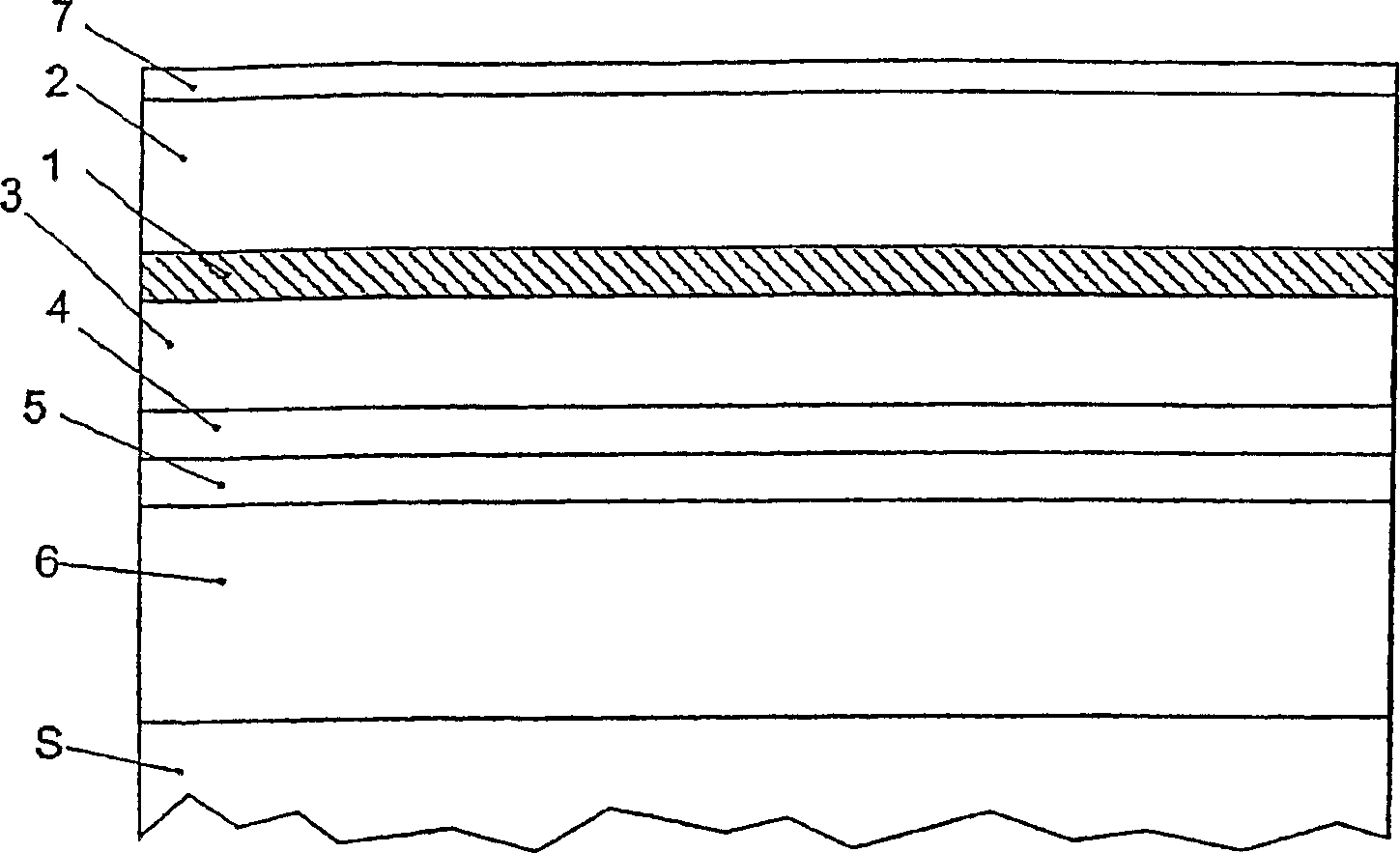 Method for producing a buried tunnel junction in a surface-emitting semiconductor laser