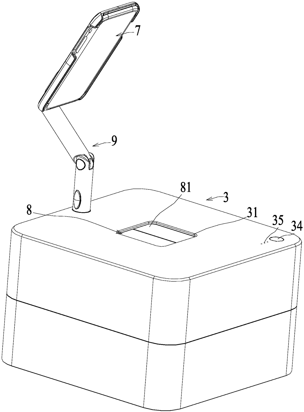 Magic cube and automatic recovery device of magic cube