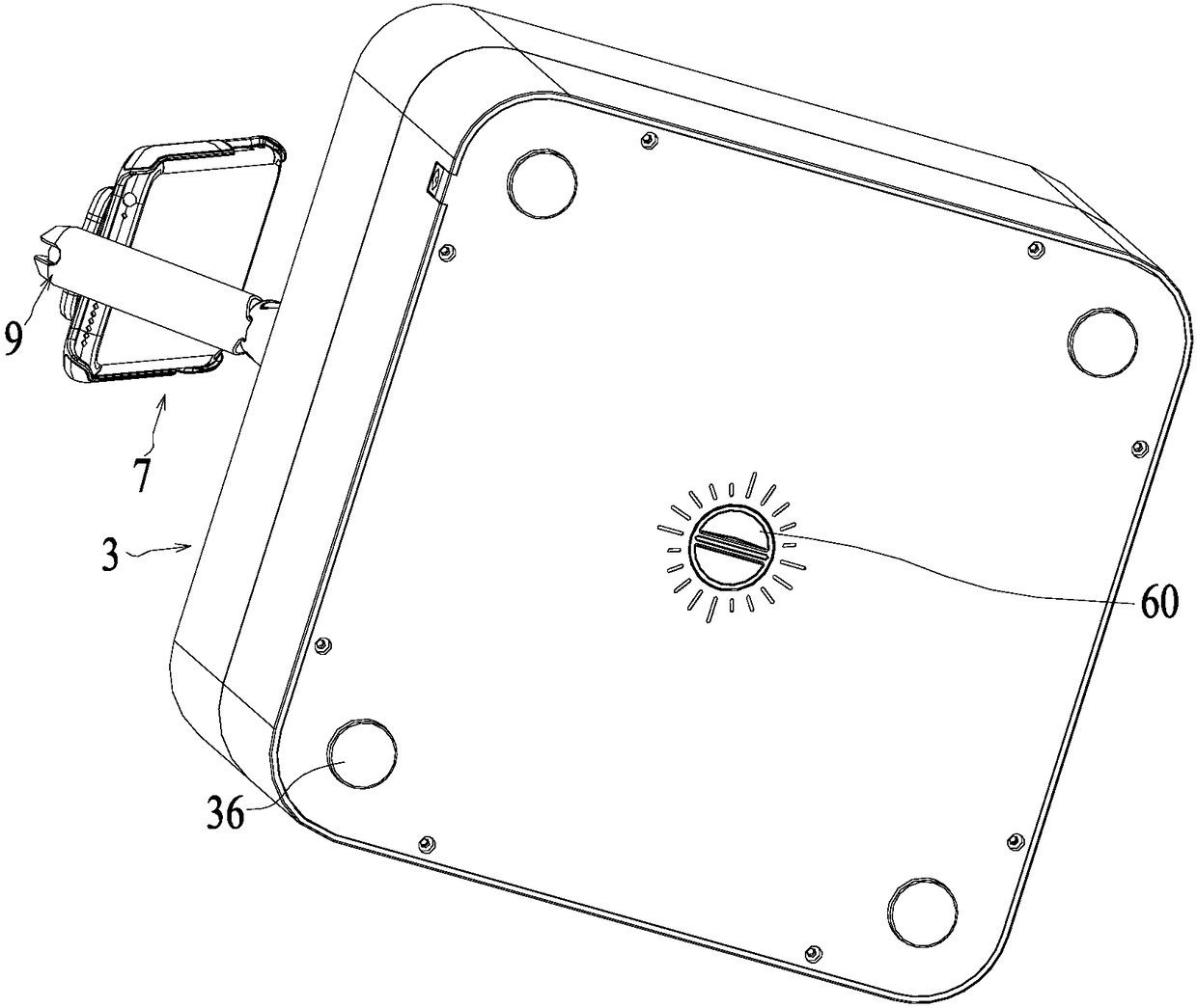 Magic cube and automatic recovery device of magic cube