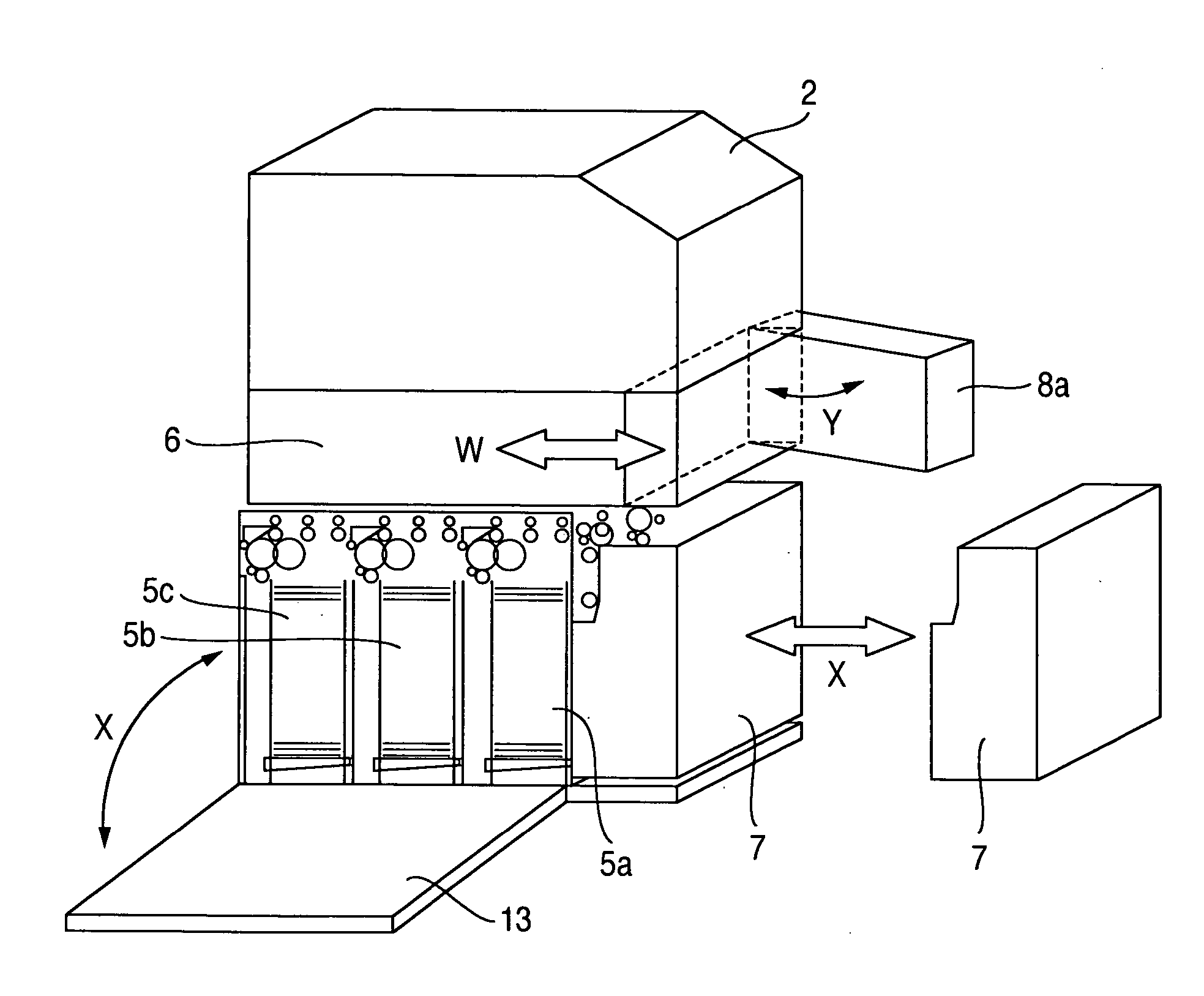 Bill receiving and paying apparatus