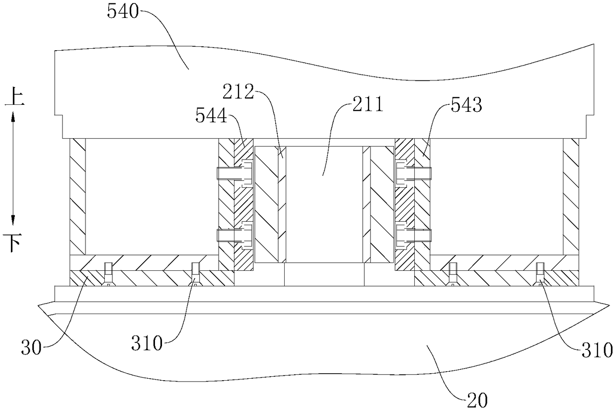 A trolley assembly for driving the movement of a turnout beam and a track assembly