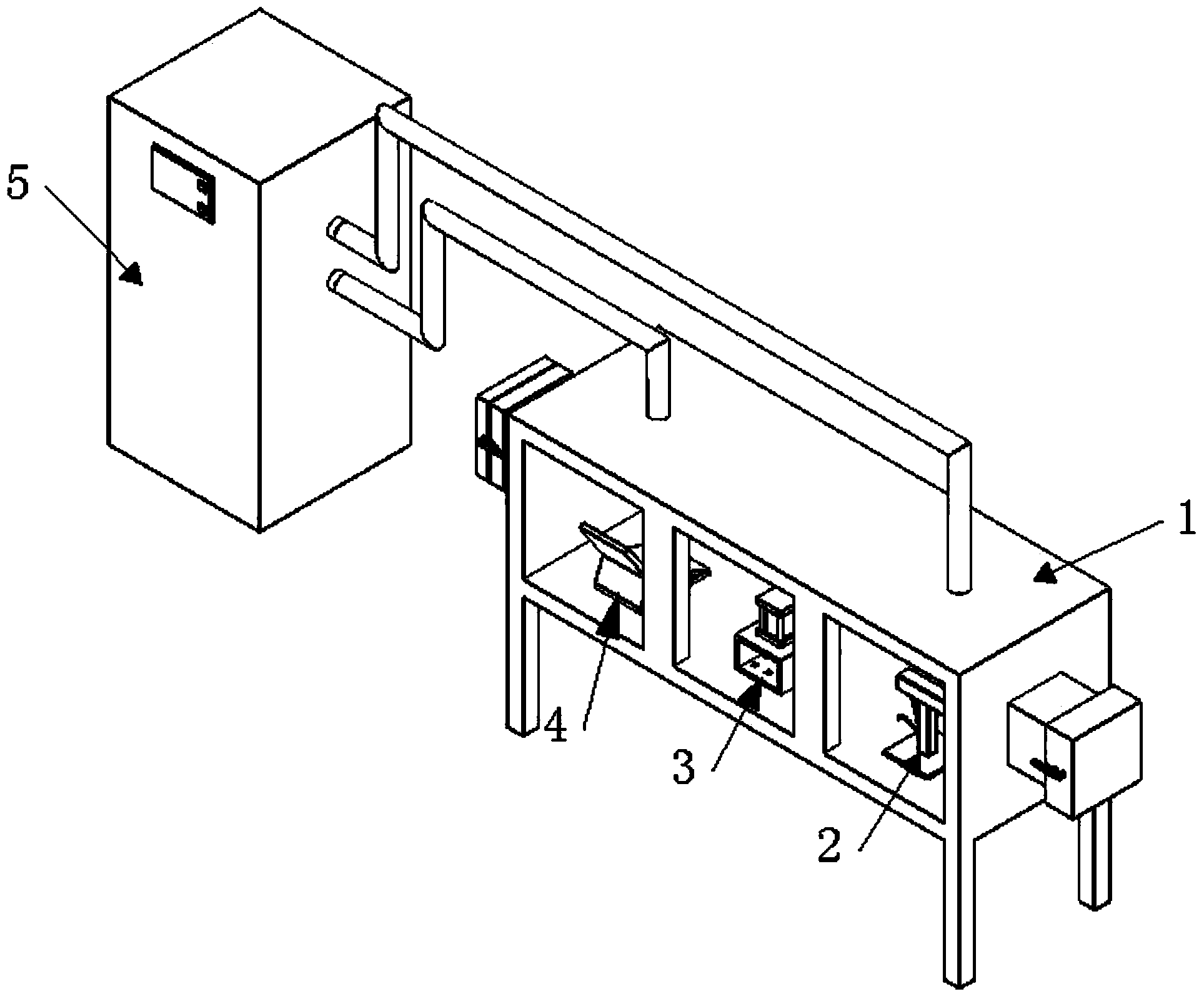 Test method and test device for liquid absorption rate of macromolecular microporous diaphragm