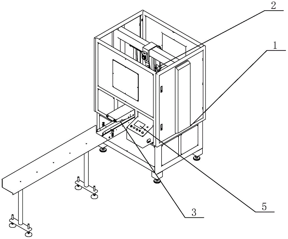 Sanitary napkin cutting machine