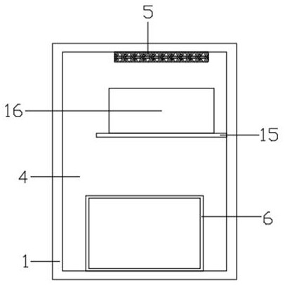 Composite disinfection device of medical instrument disinfection cabinet