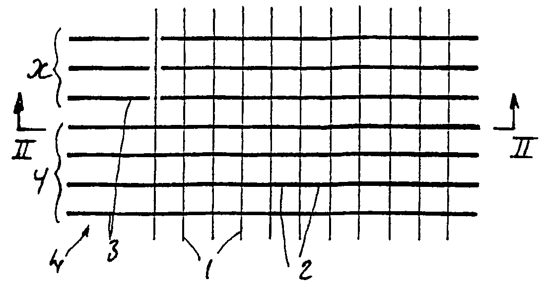 Method for producing an optical-fibre based fabric