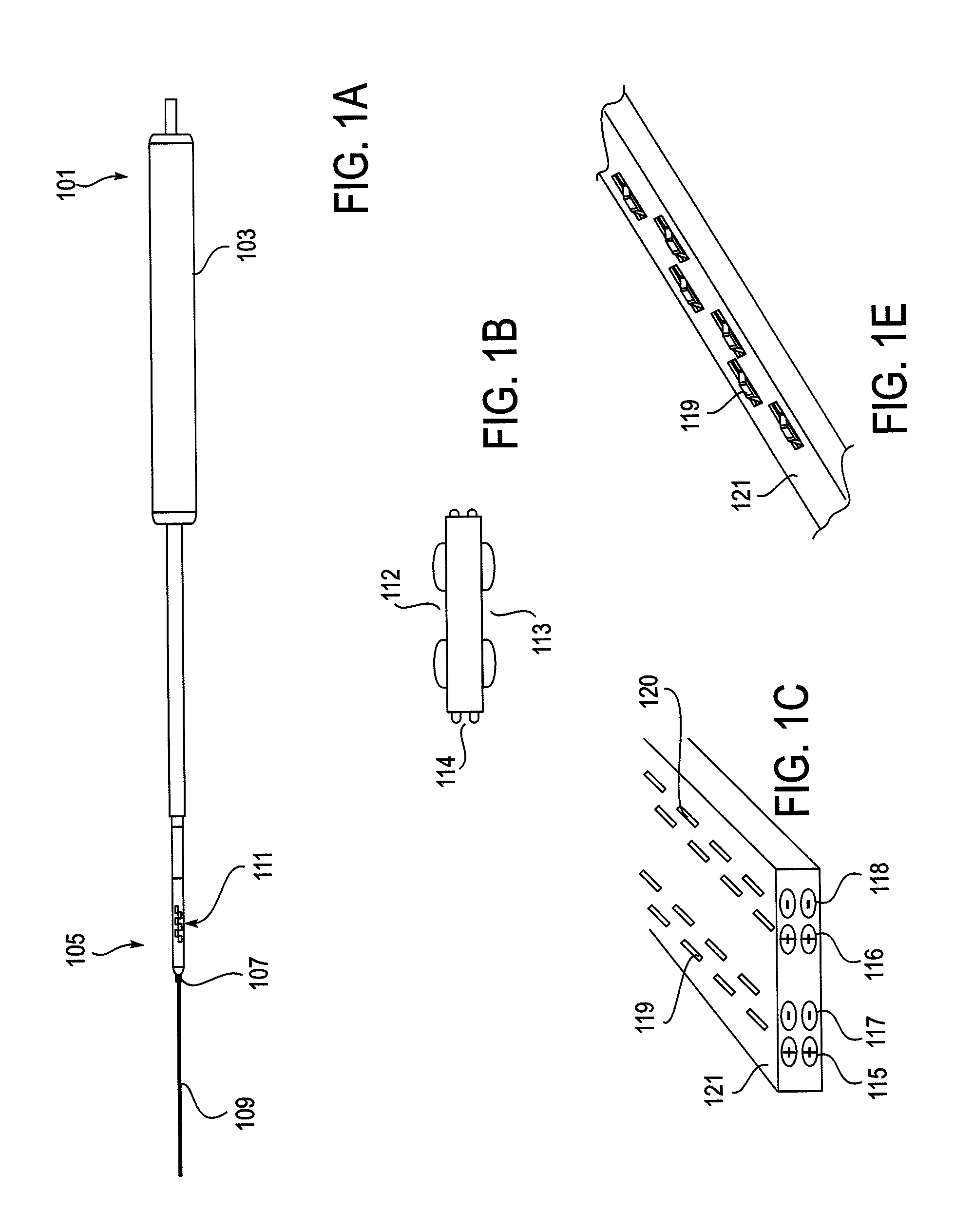 Flexible neural localization devices and methods