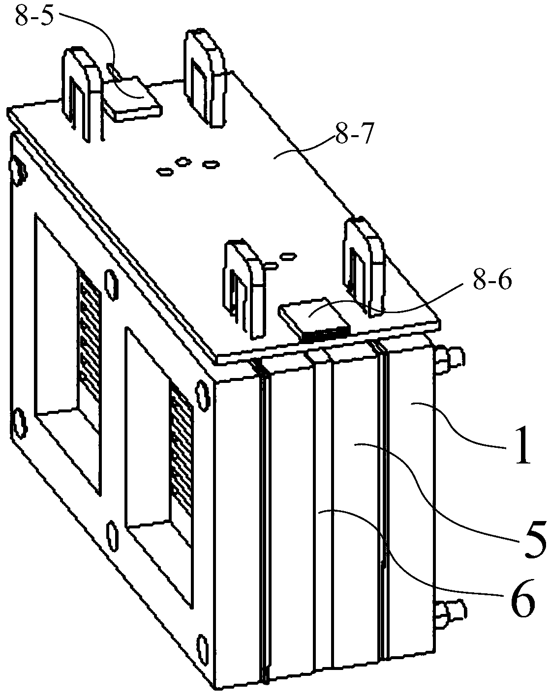 Modular passive direct alcohol fuel cell stack