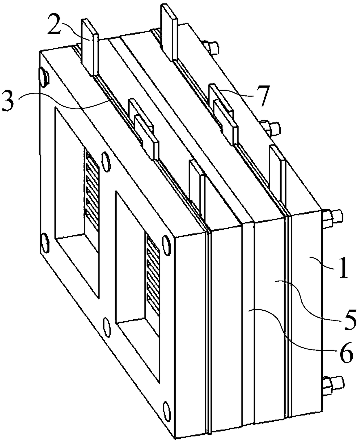 Modular passive direct alcohol fuel cell stack