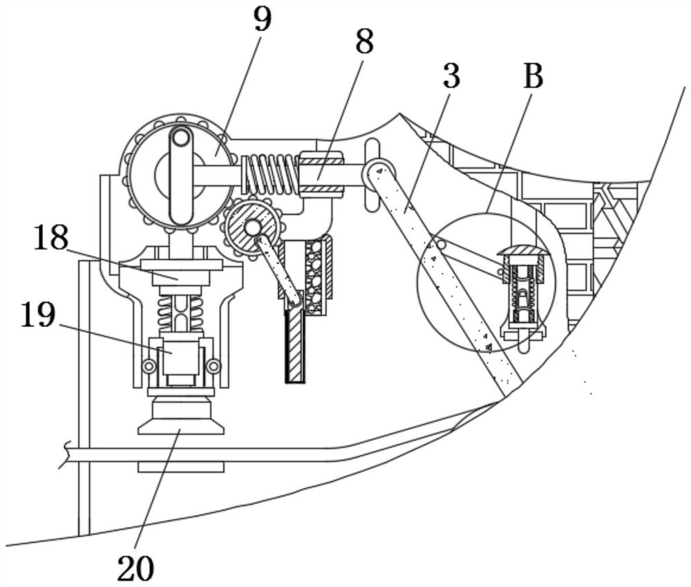 Labeling auxiliary device capable of automatically labeling and rolling for circuit board production