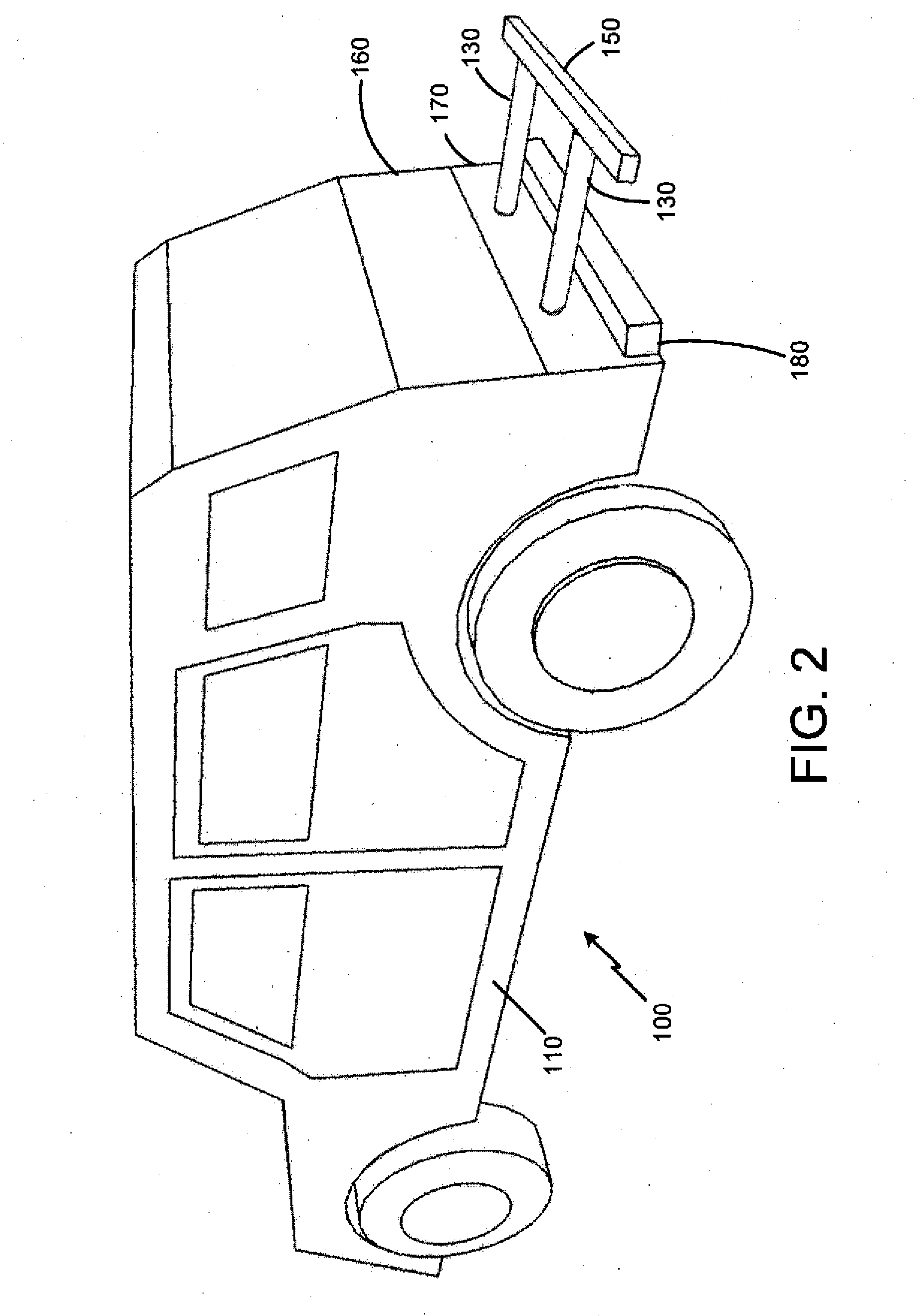 Method and Apparatus for an Attachable and Removable Crumple Zone