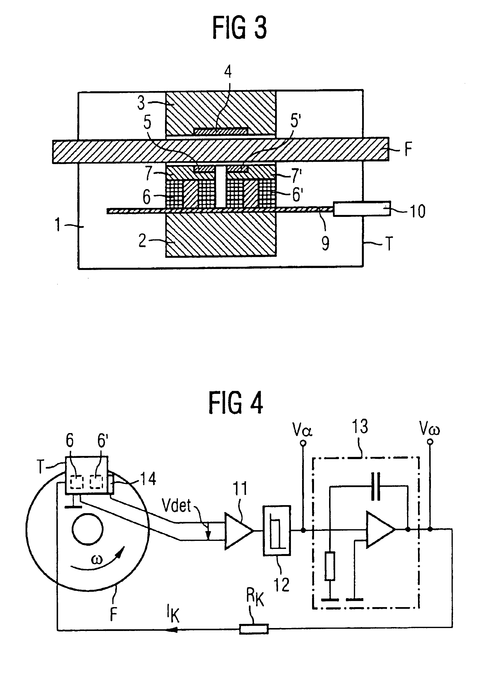 Circuit arrangement for evaluating an acceleration sensor using the Ferraris principle