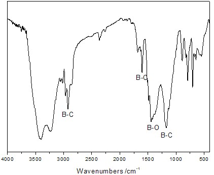 Preparation method for boron carbide precursor