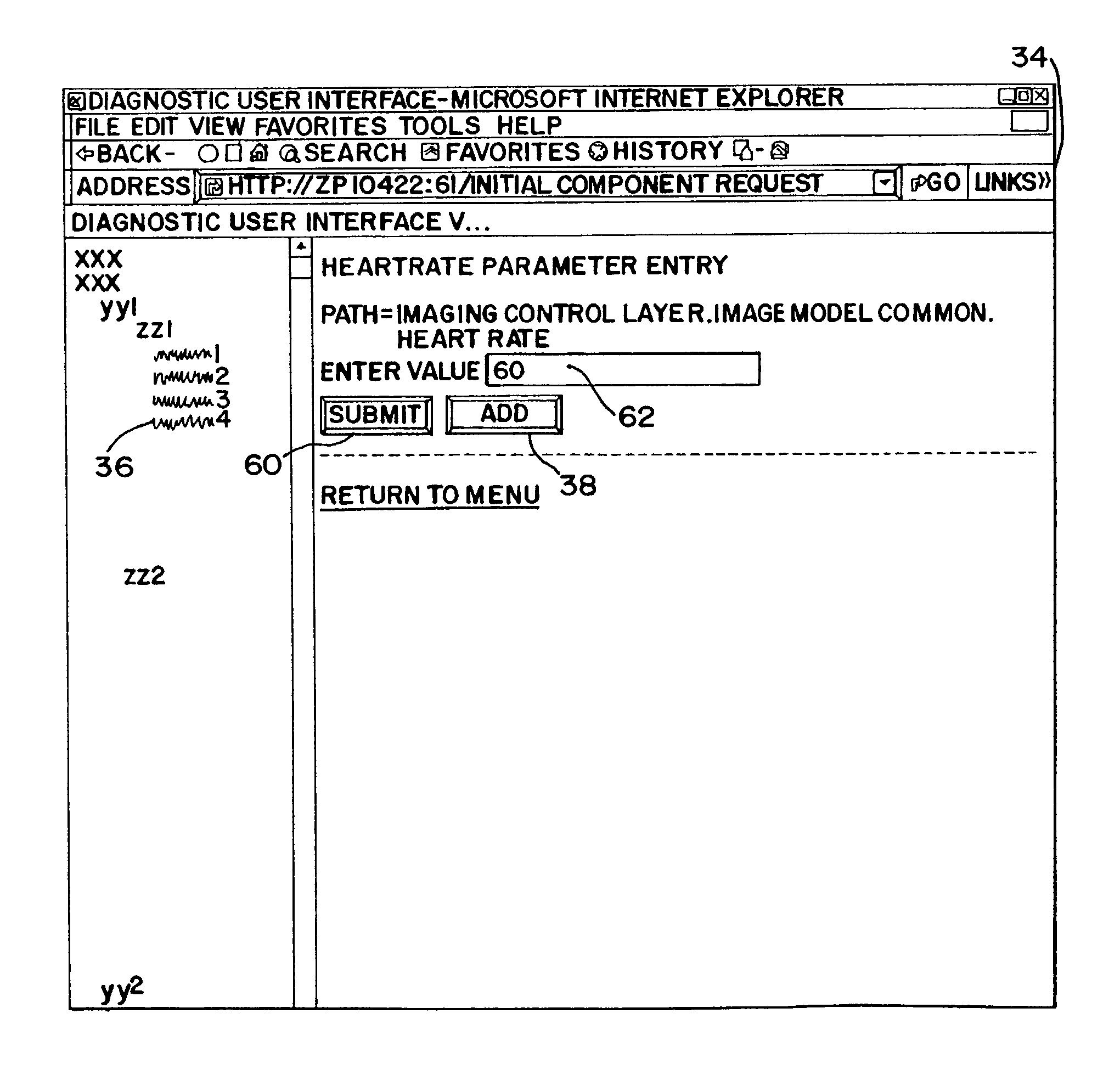 Medical imaging programmable custom user interface system and method