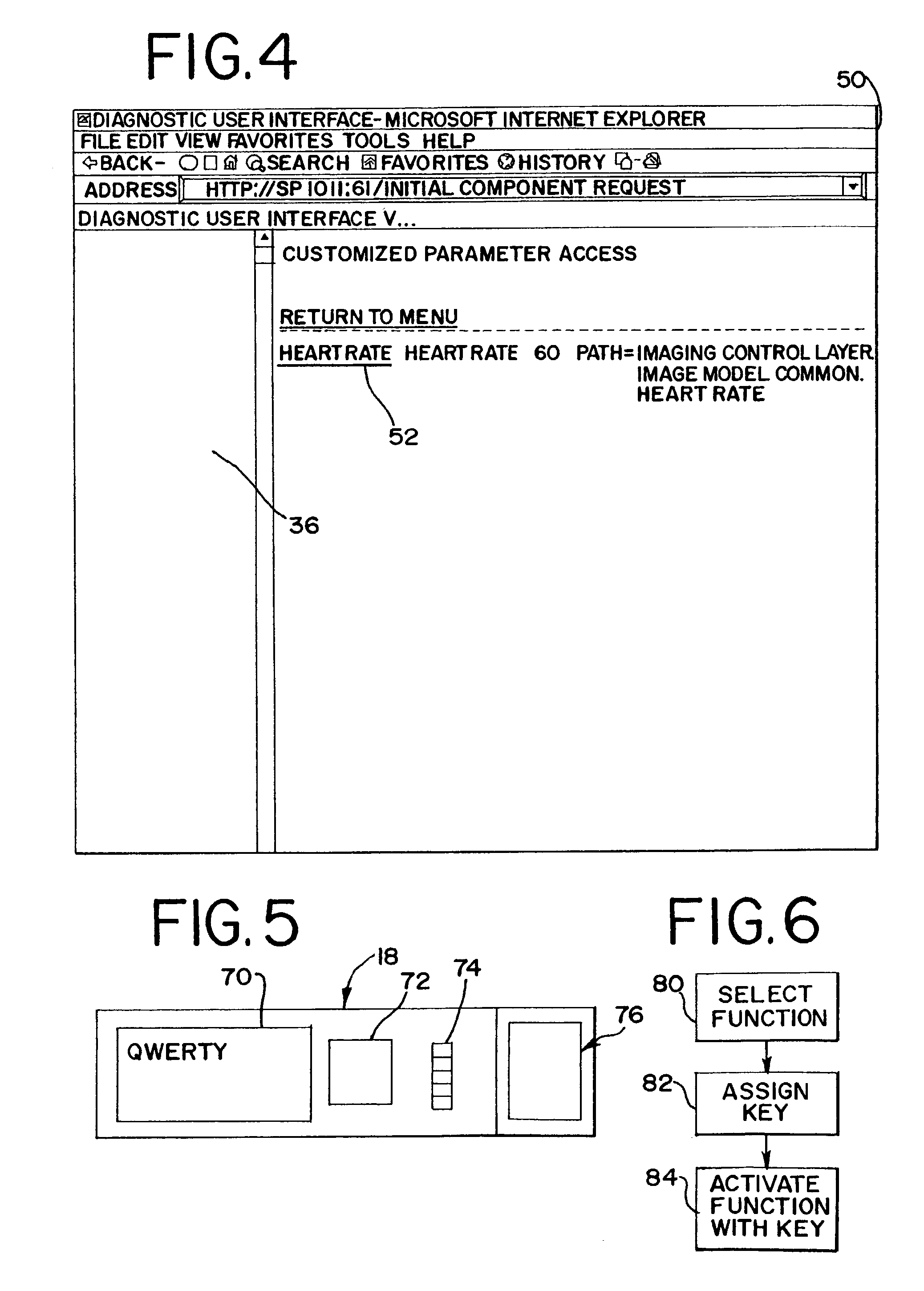 Medical imaging programmable custom user interface system and method