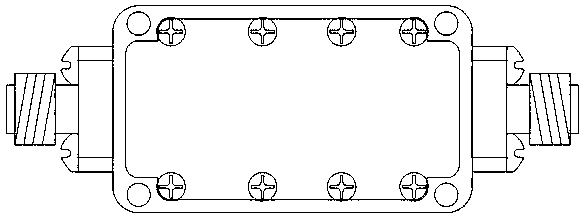 Manufacturing method for KU-band high-gain amplifier