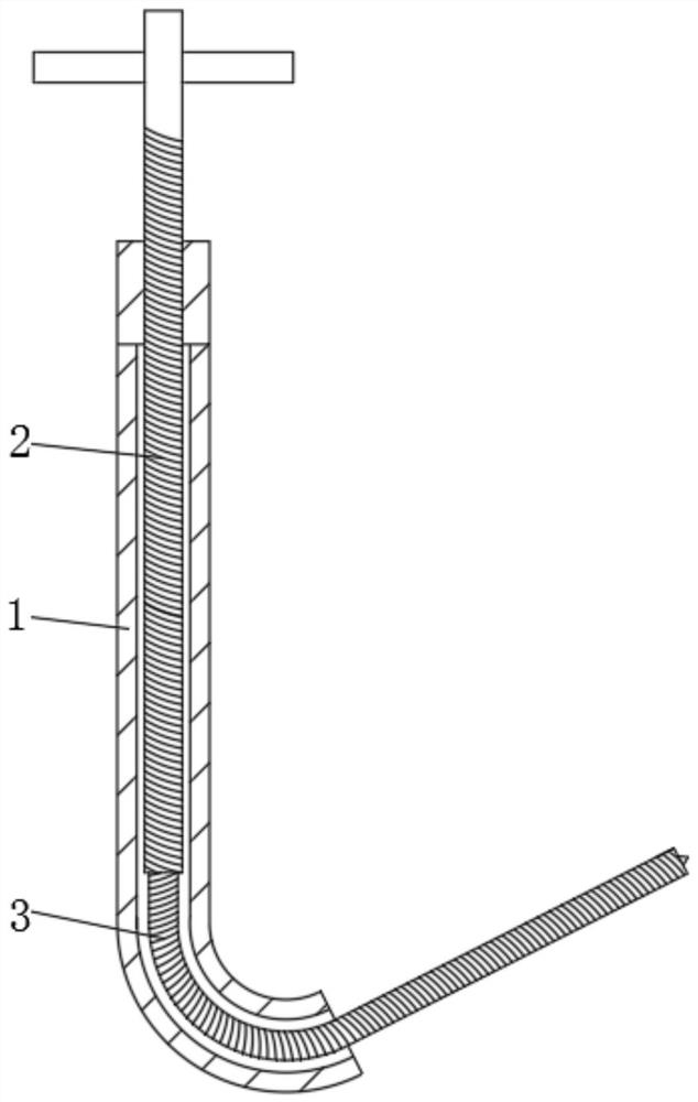 A toilet dredge