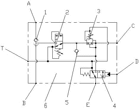 A combination brake control device