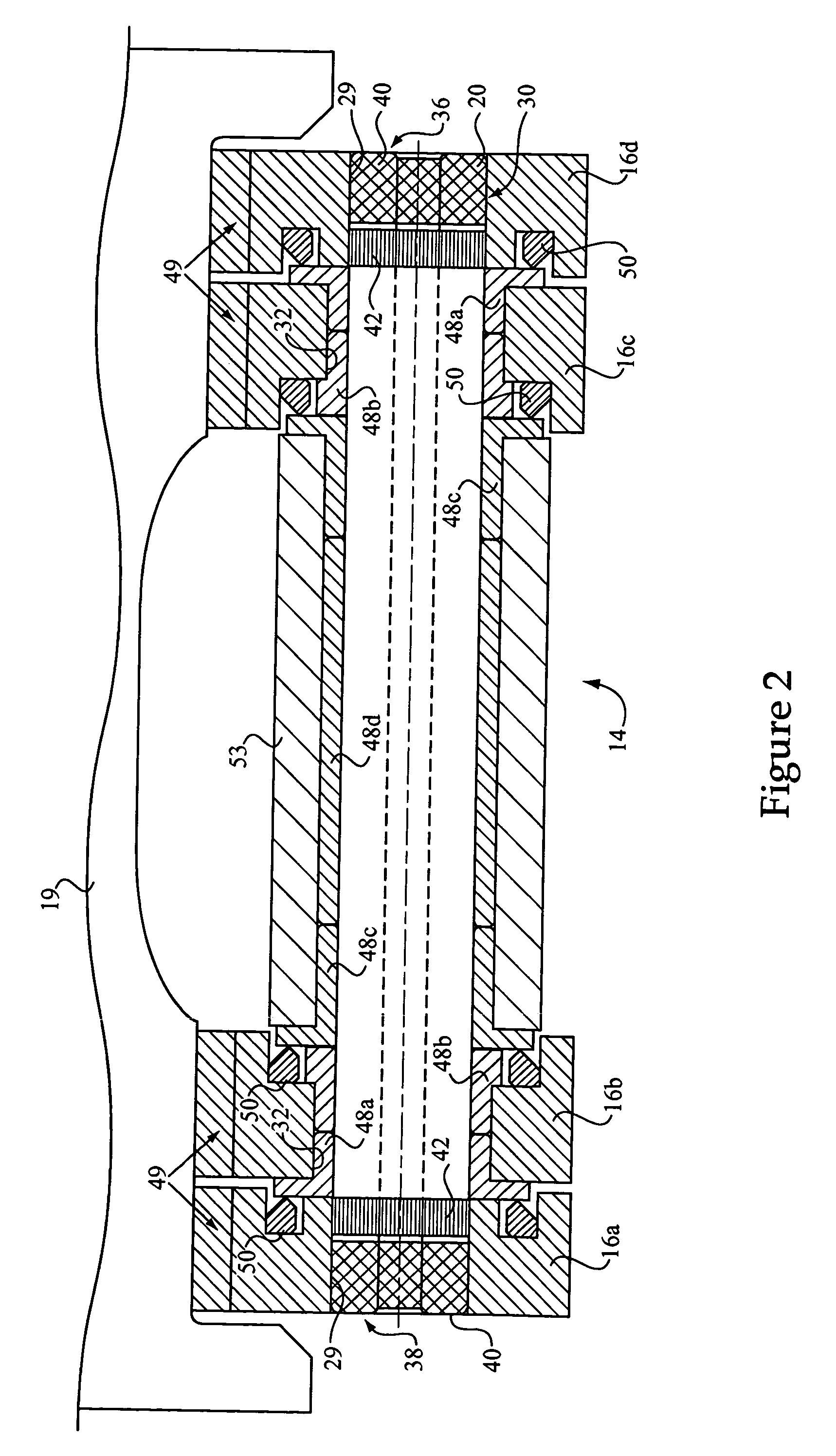 Machine component configuration for enhanced press fit and press fit coupling method