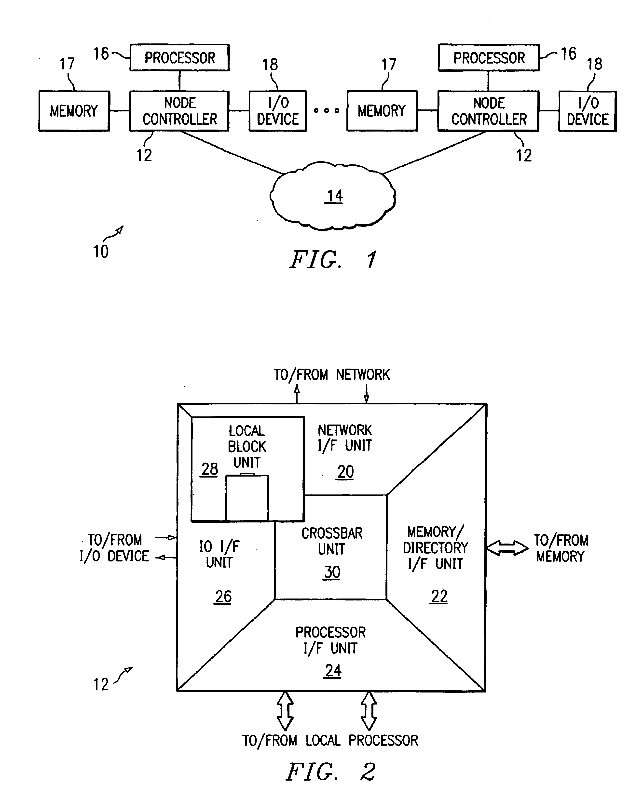 System and method for handling updates to memory in a distributed shared memory system