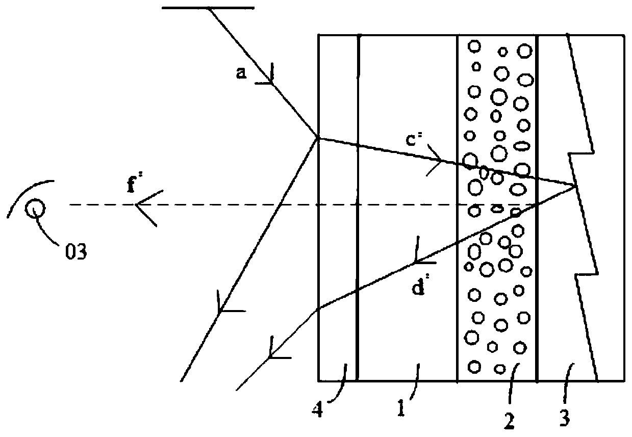 Light-resistant layer for Fresnel projection screen and Fresnel projection screen