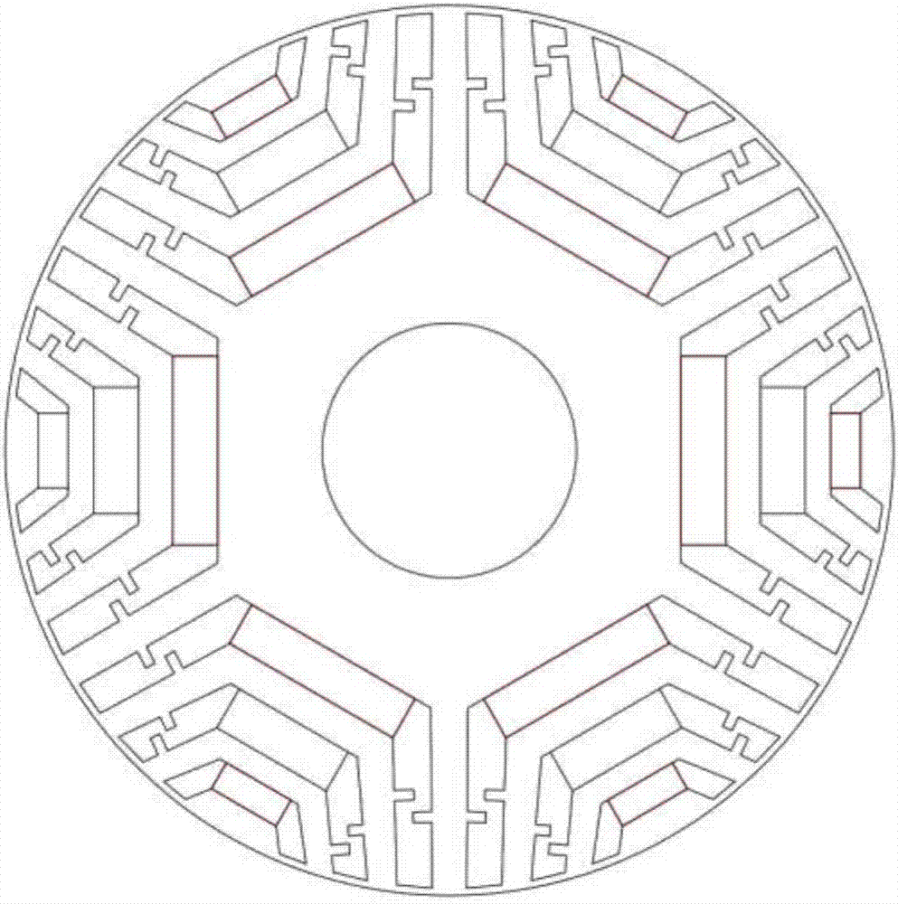 Rotor structure for improving irreversible demagnetization resisting capability of permanent magnets of permanent magnet motor