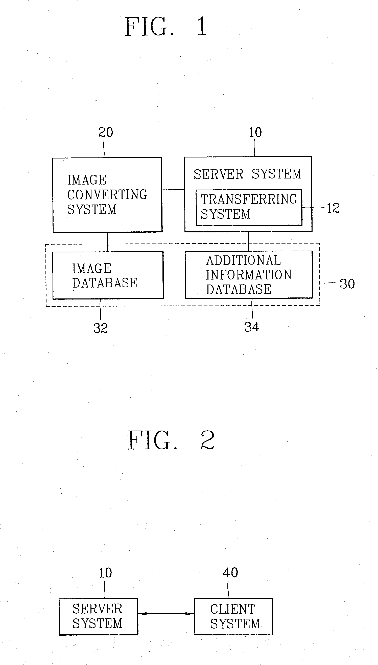 Transferring system for huge and high quality images on network and method thereof