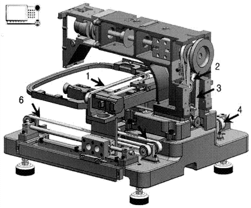 Embroidery machine and correction method thereof