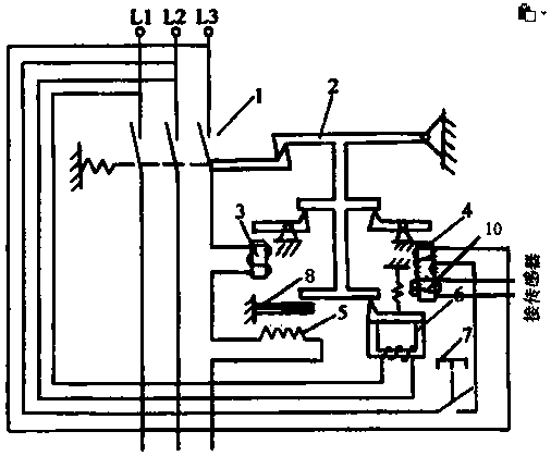 Air switch capable of being connected with sensor