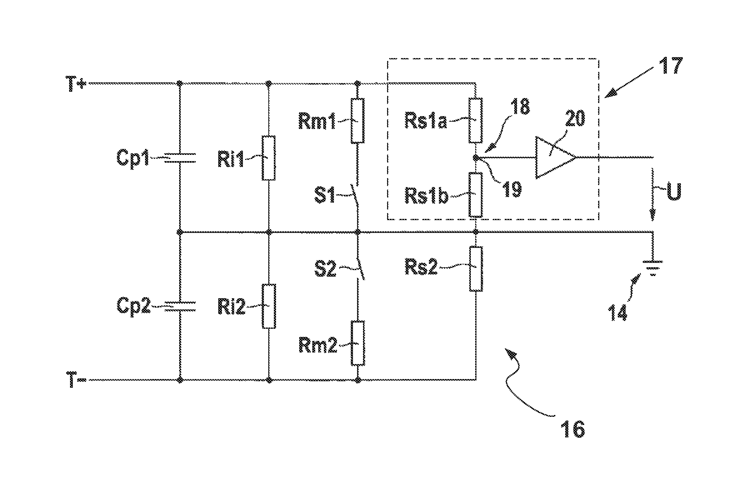 Circuit arrangement and method for monitoring electrical isolation