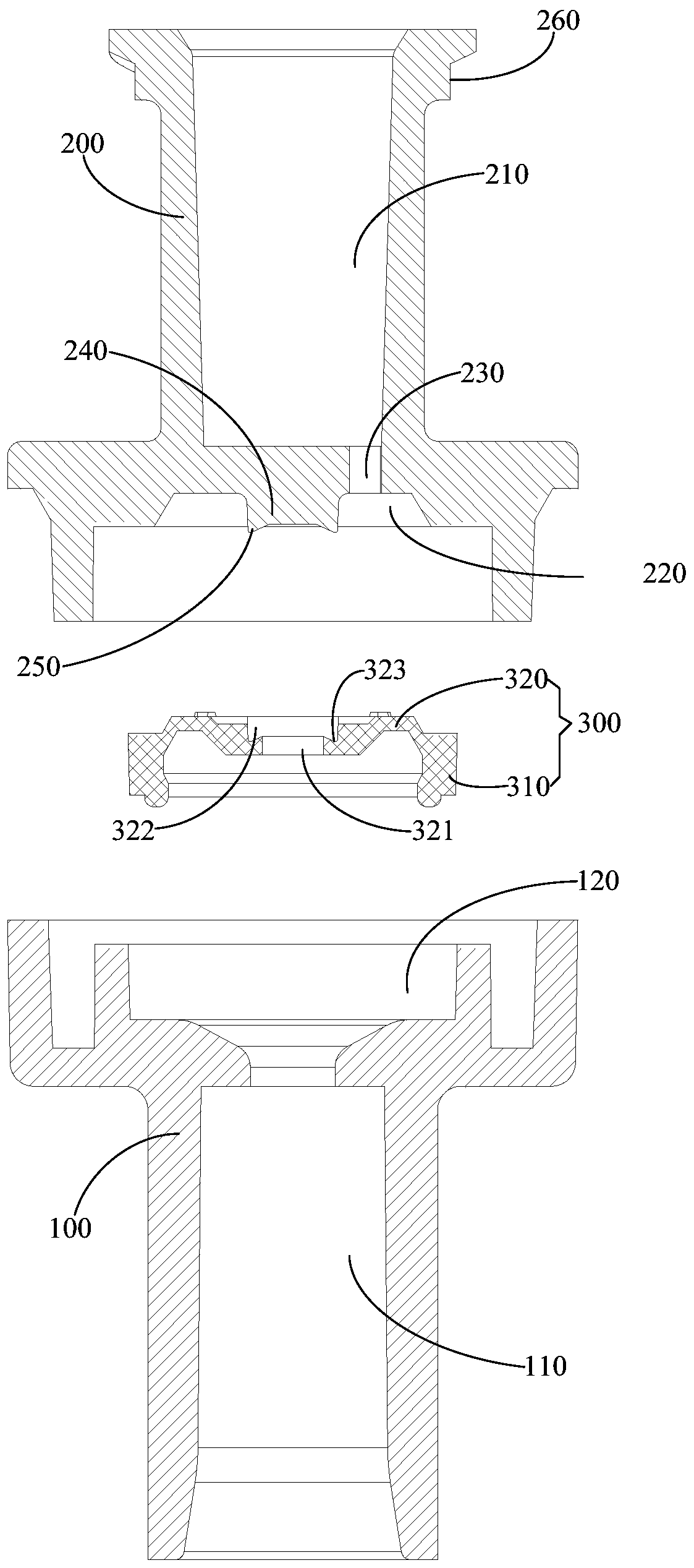 One-way valve and infusion device