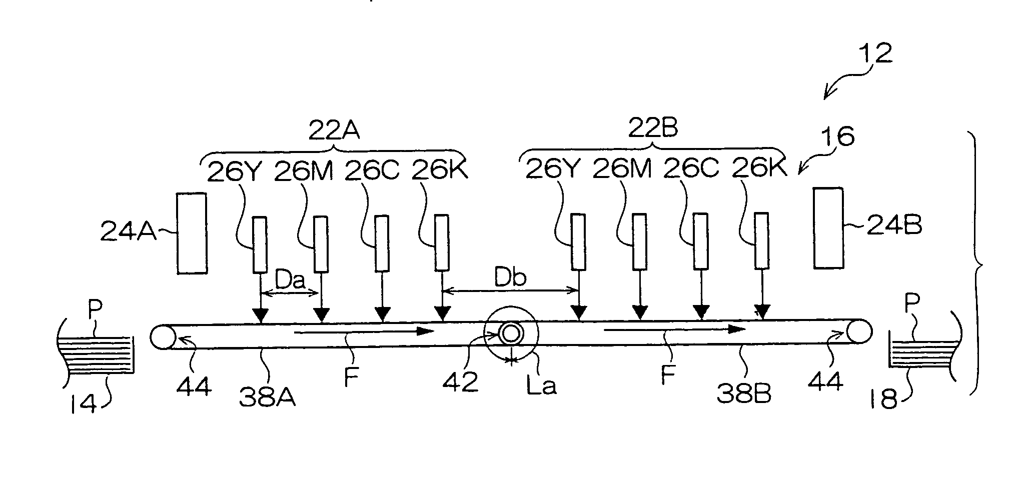 Inkjet recording device and inkjet recording method