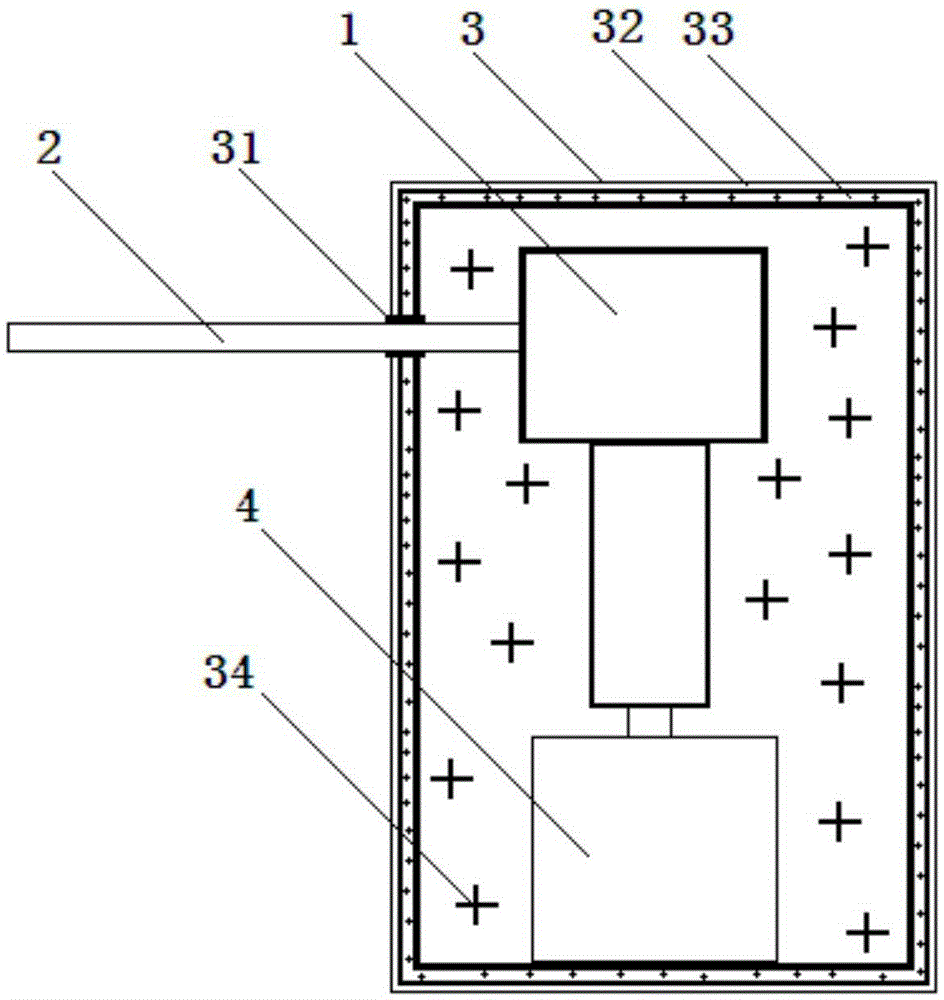 Anti-high frequency interference servo motor