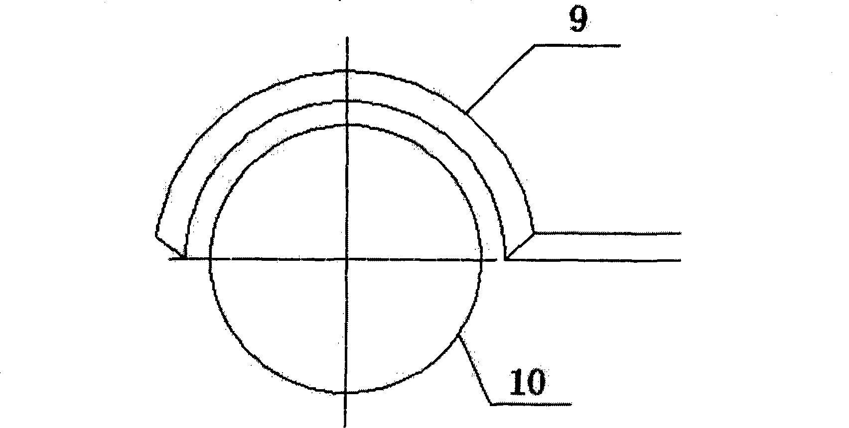 Automatic powder feeding laser induction composite coating method and device