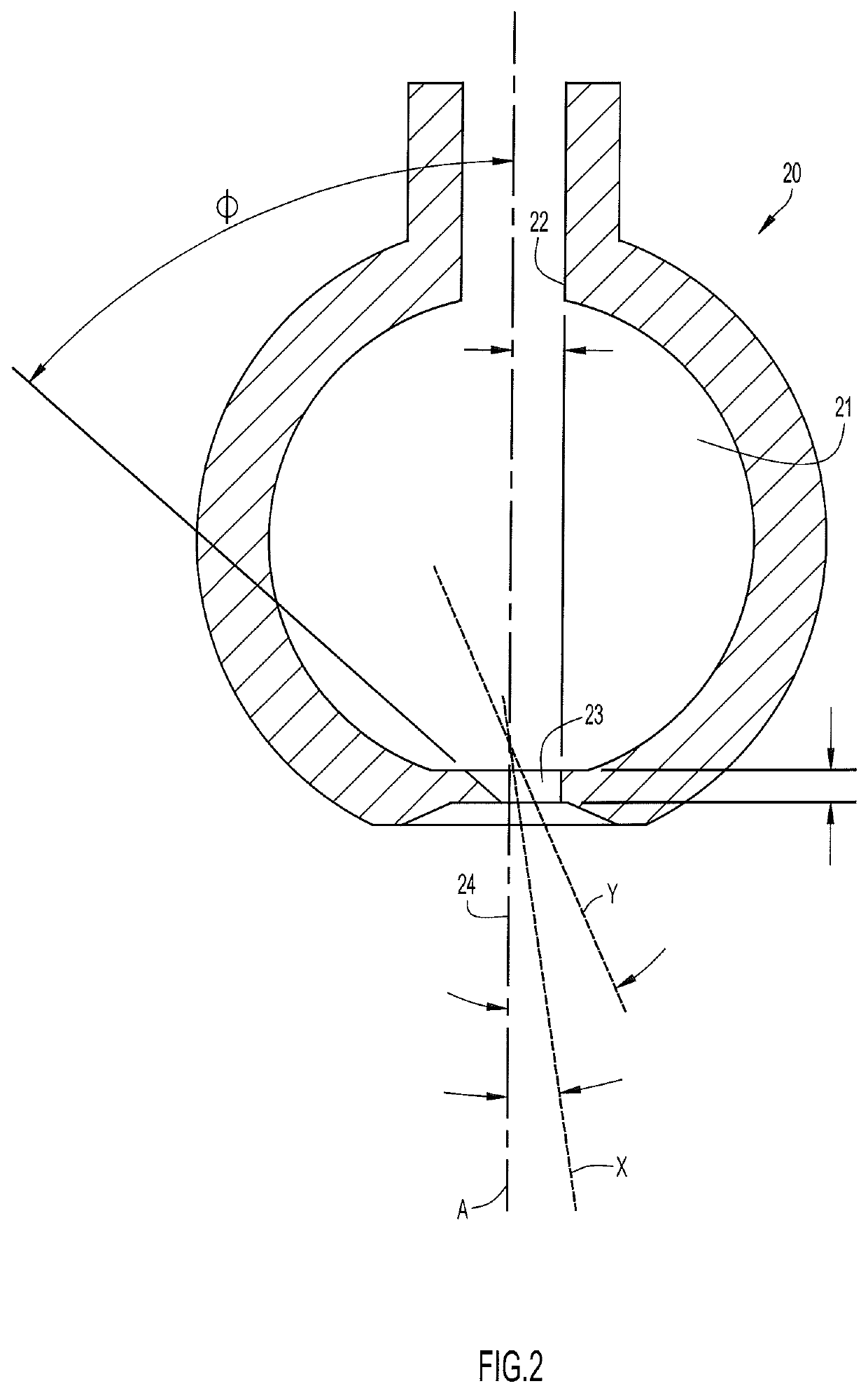 Fluidic scanner nozzle and spray unit employing same